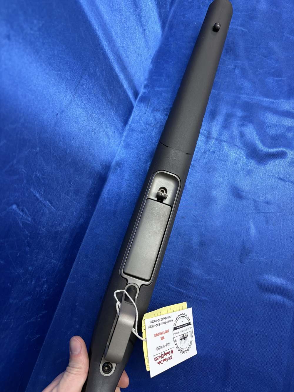 Left Handed Savage 110 Storm Stainless Grey Stock With Box 223-img-19