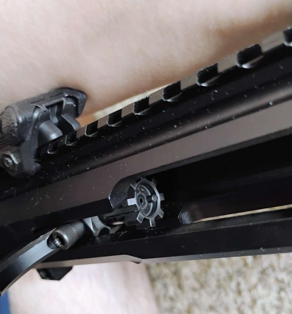 7.62x39 Side Charging 18" AR15 Complete Upper Assy w 2-28rd Mags READ-img-4