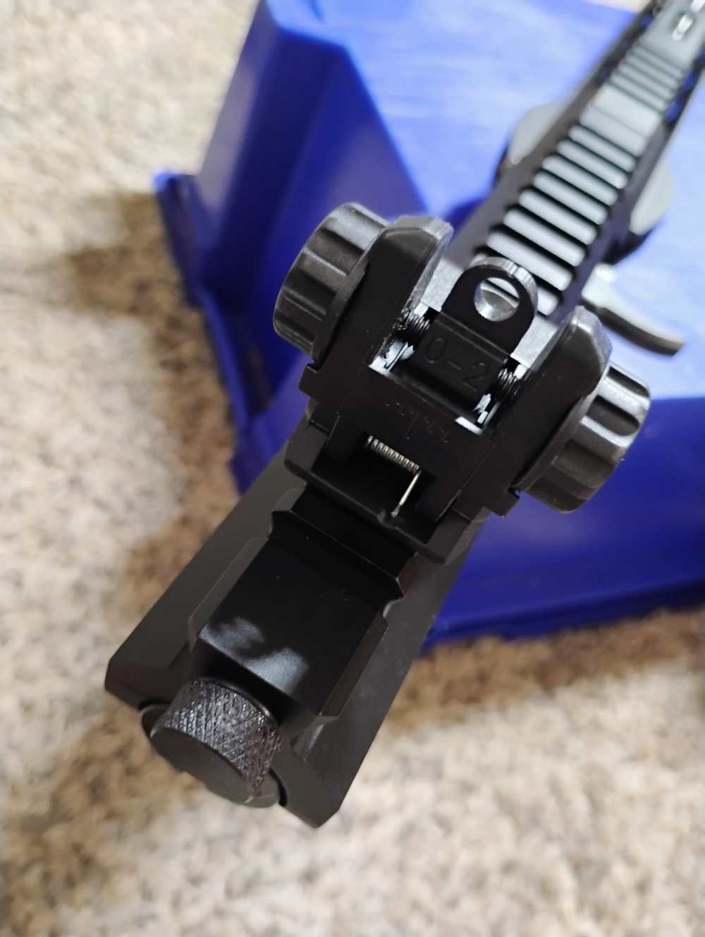 7.62x39 Side Charging 18" AR15 Complete Upper Assy w 2-28rd Mags READ-img-10