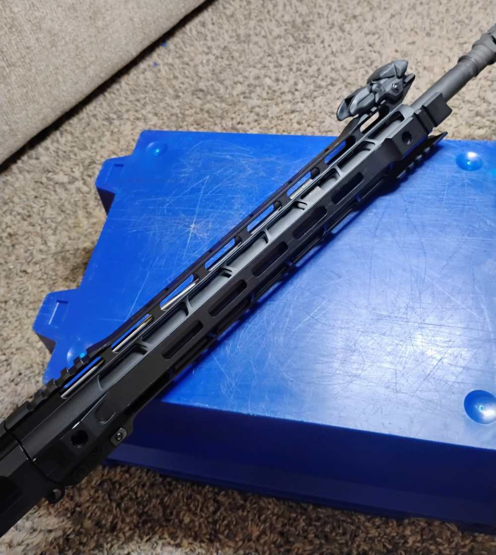 7.62x39 Side Charging 18" AR15 Complete Upper Assy w 2-28rd Mags READ-img-3