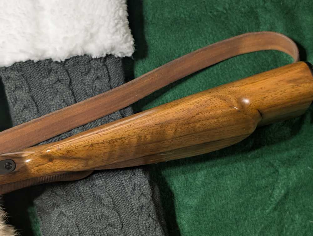 Steyr Mannlicher-Schoenauer 1952 (MC?) .30-06 Rare Tigerstripe Maple Stock-img-22