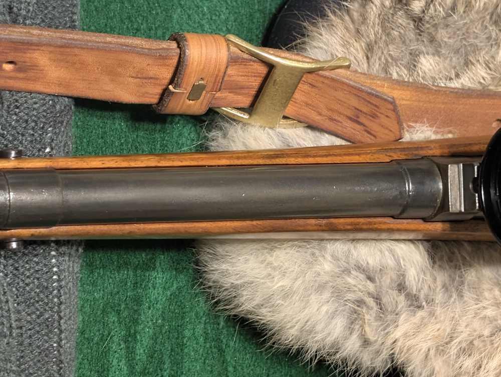 Steyr Mannlicher-Schoenauer 1952 (MC?) .30-06 Rare Tigerstripe Maple Stock-img-28
