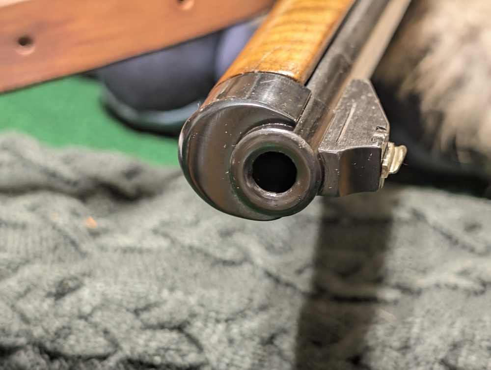 Steyr Mannlicher-Schoenauer 1952 (MC?) .30-06 Rare Tigerstripe Maple Stock-img-34