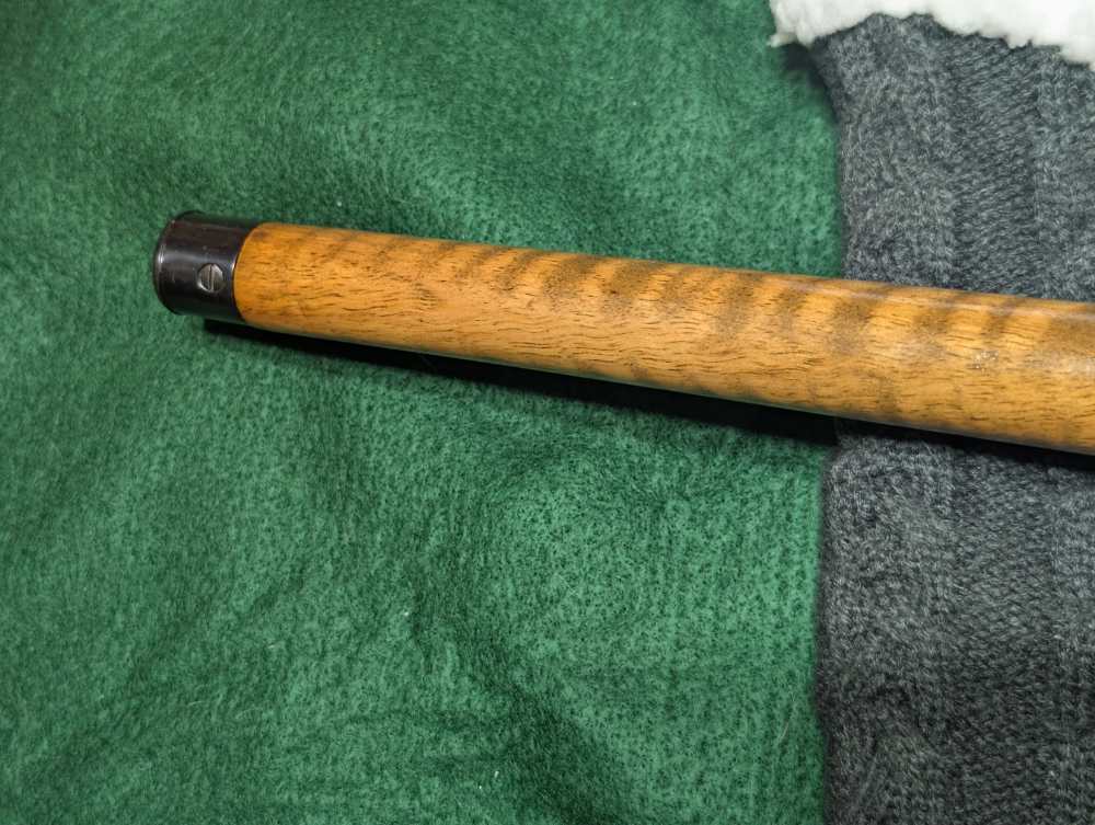 Steyr Mannlicher-Schoenauer 1952 (MC?) .30-06 Rare Tigerstripe Maple Stock-img-21