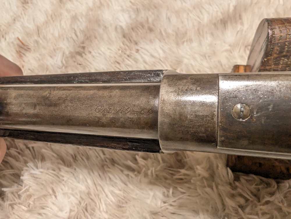 Antique 1885 MFG Winchester Model 1876 .40-60 Very Good Condition Nice Bore-img-17