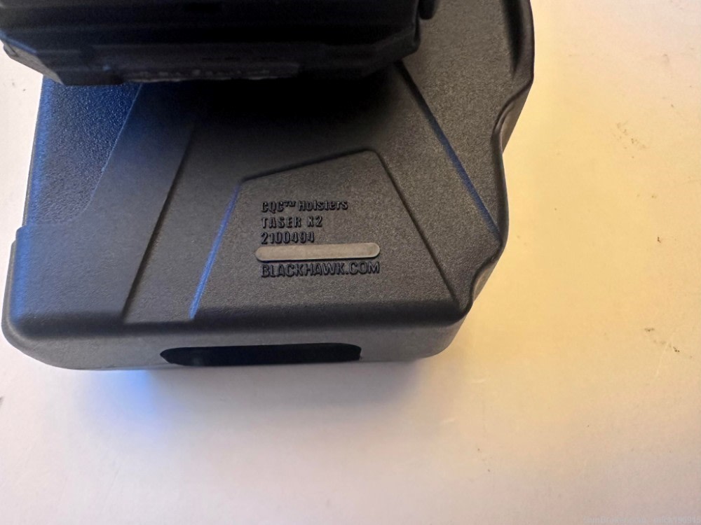 Black Taser X2 AXON LOT with holster, 2 Cartidges Less lethal stun gun LEO -img-10