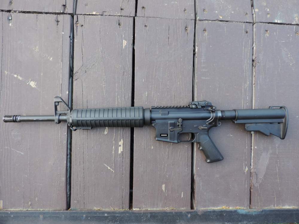 Armalite M15A2 rifle w/ LEO restricted markings-img-0