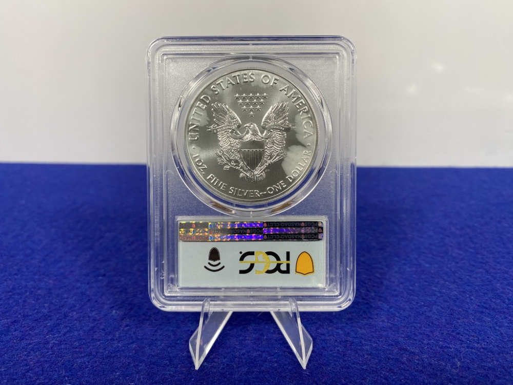 2021 Silver Eagle PCGS MS70 *First Day of Issue* DESIRABLE TYPE 1 EAGLE-img-4