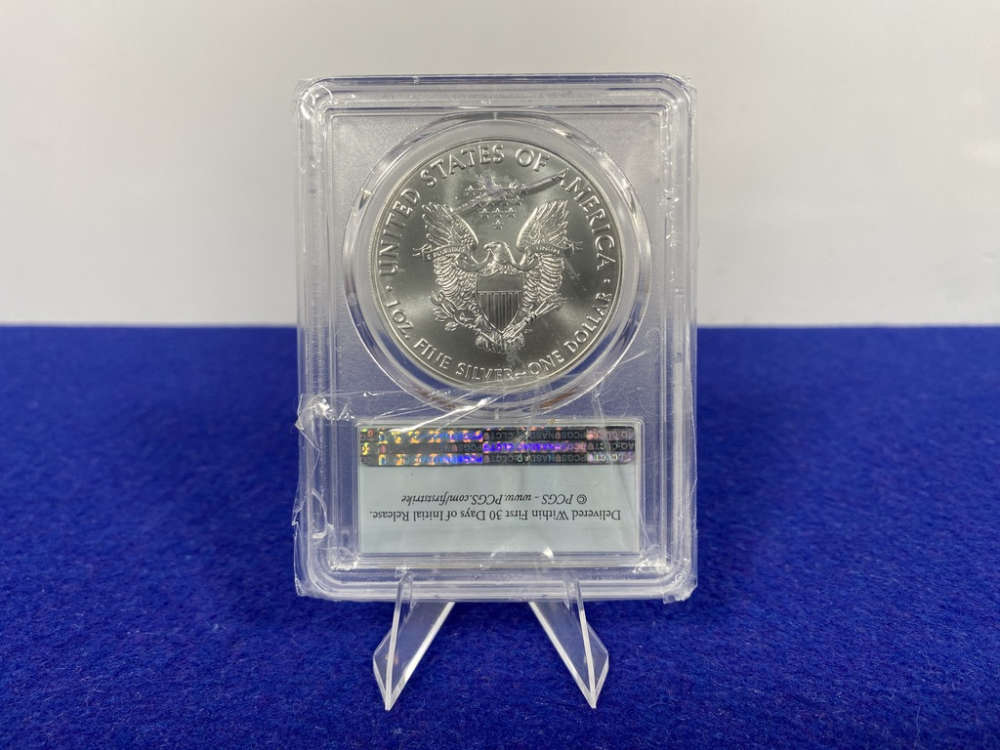2021 Silver Eagle PCGS MS69 *First Strike* DESIRABLE TYPE 1 EAGLE SAE-img-4