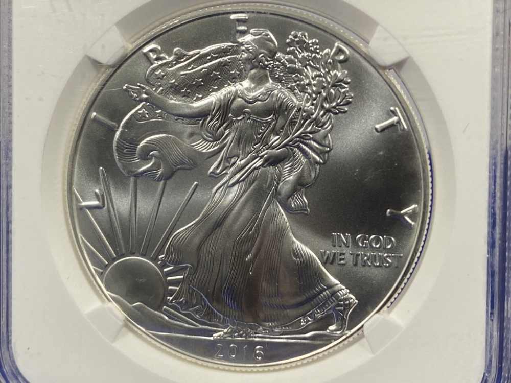 2016 American Silver Eagle NGC MS69 *1 Troy Ounce* -Perfect Investment--img-3
