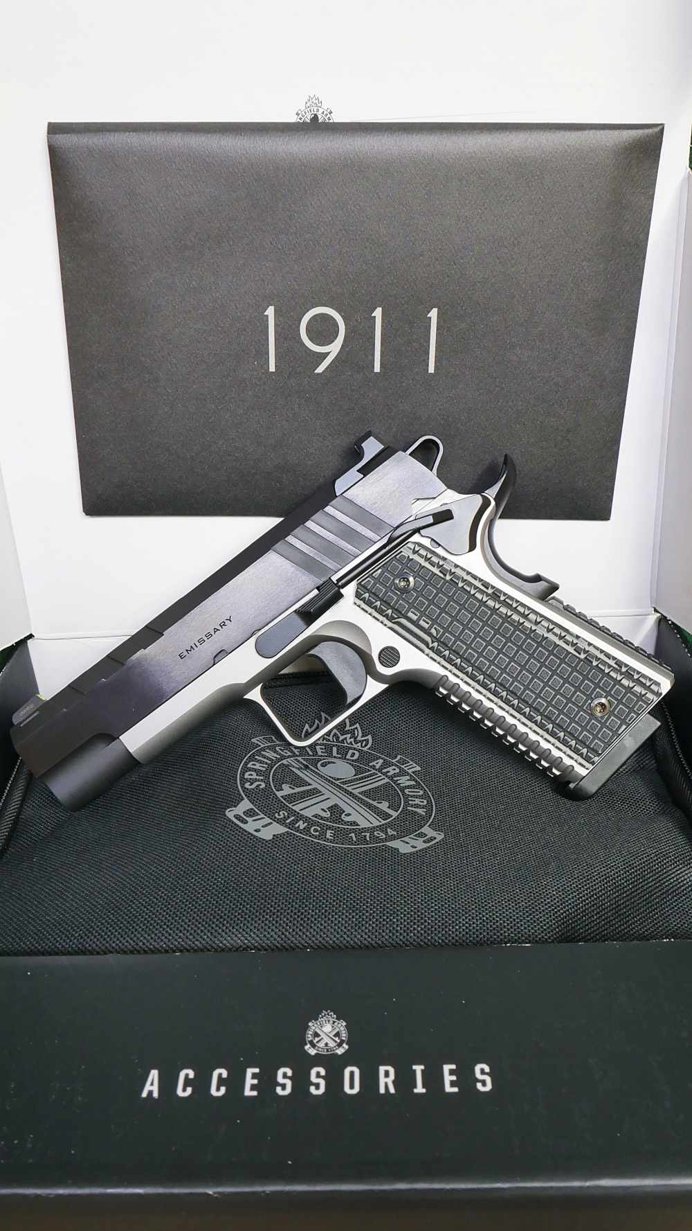 Springfield 1911 Emissary .45acp 4.25" Barrel New in Box-img-3