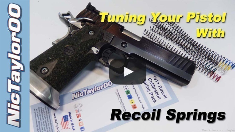 1911 Recoil Spring Calibration Kit - 7-11 lb-img-1