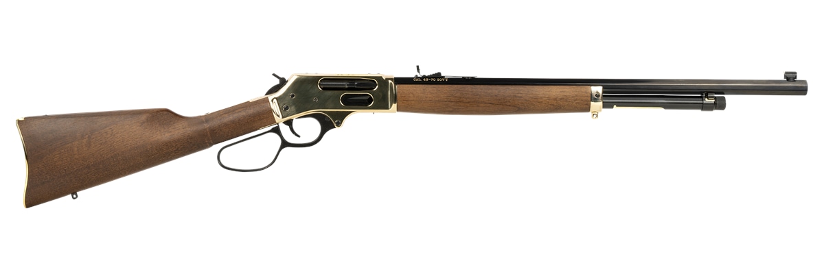 Henry Repeating Arms H010BG Side Gate 45-70 Gov 4+1 22in Blued Octagon Barr-img-0