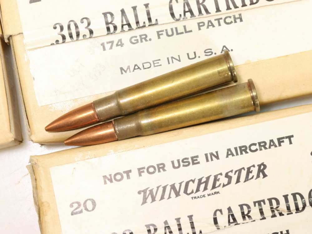 303 British WW2 Lend Lease Ammunition Lot Winchester-img-3