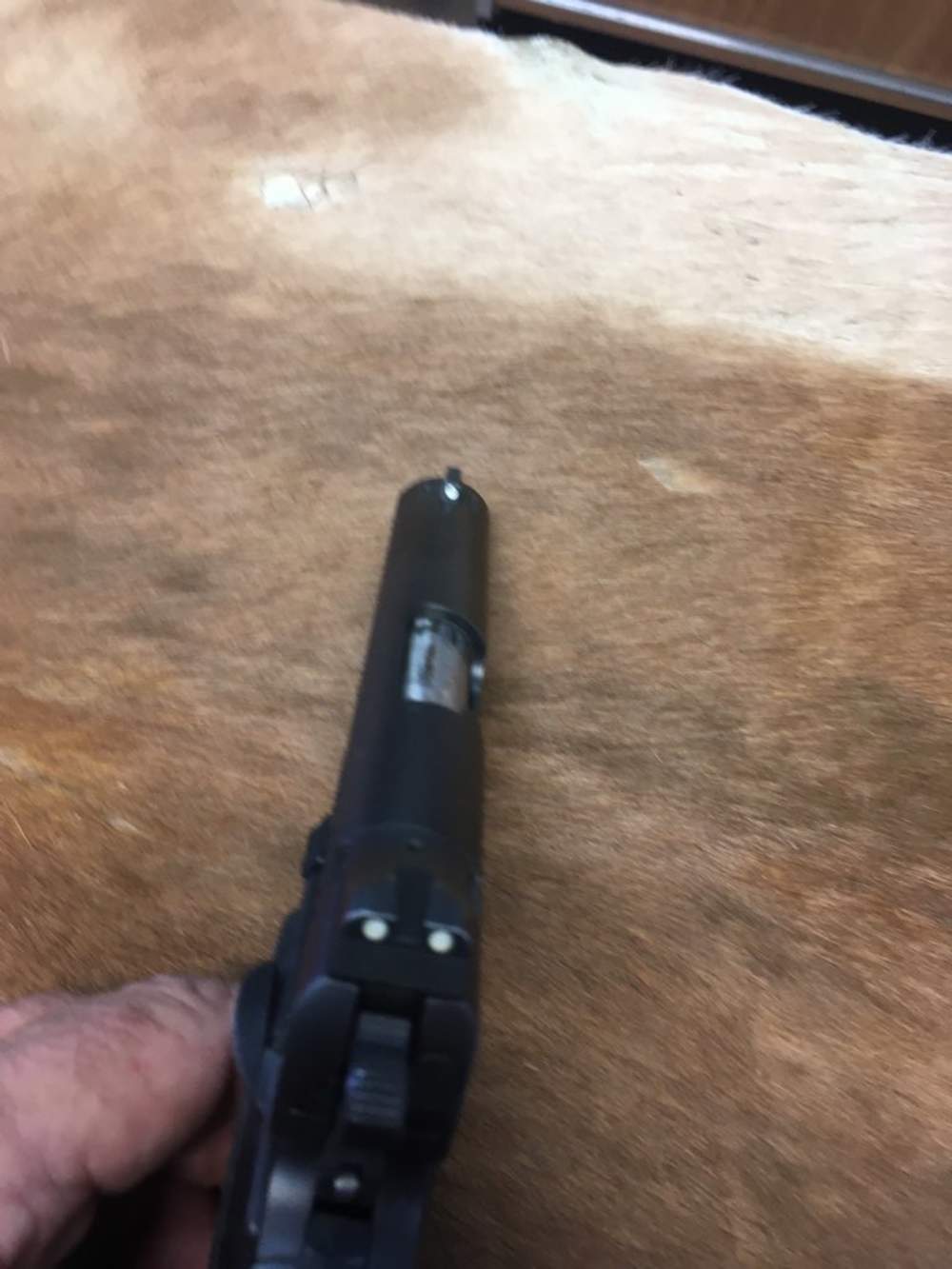 Kimber Pro TLE II .45 in blue.  4 1/4" barrel, night sights. One mag-img-4