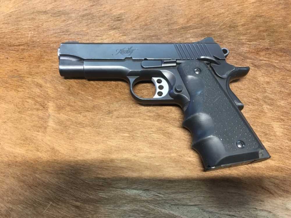 Kimber Pro TLE II .45 in blue.  4 1/4" barrel, night sights. One mag-img-1