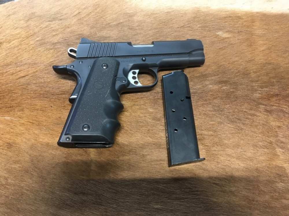 Kimber Pro TLE II .45 in blue.  4 1/4" barrel, night sights. One mag-img-5