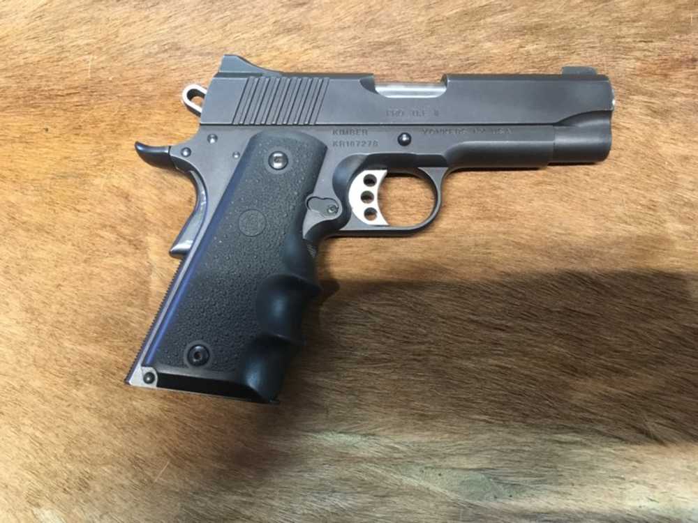 Kimber Pro TLE II .45 in blue.  4 1/4" barrel, night sights. One mag-img-0