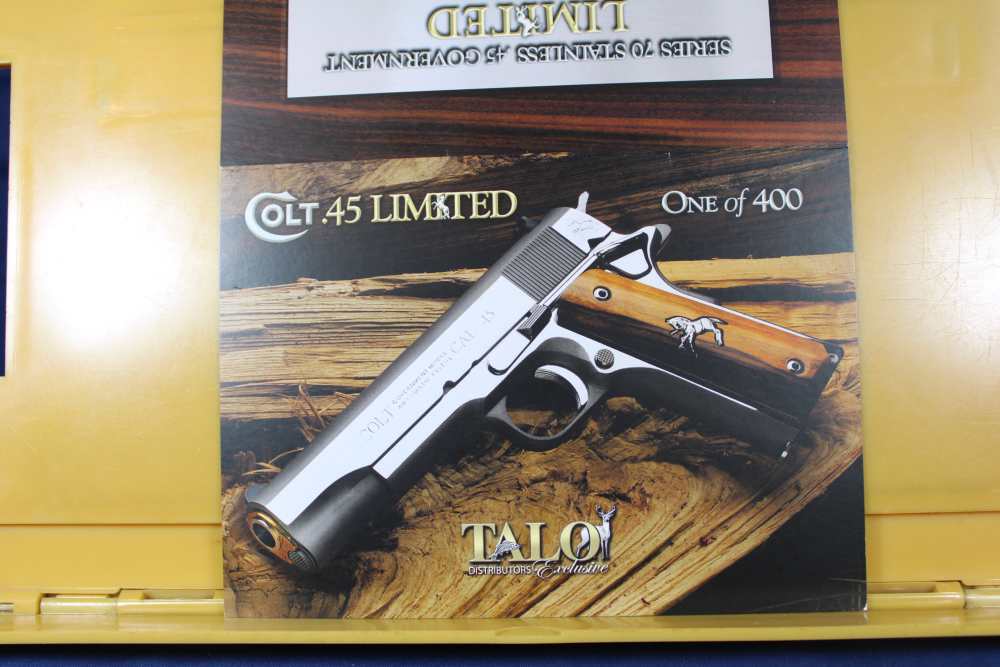 Colt .45ACP Government Talo Dist Exclusive 1 of 400 special SNs made 2015-img-23