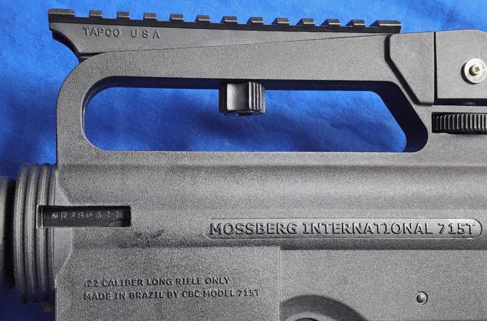 NICE MOSSBERG 715T .22LR - TAPCO HANDLE, QUAD RAIL, ATI STOCK-img-8