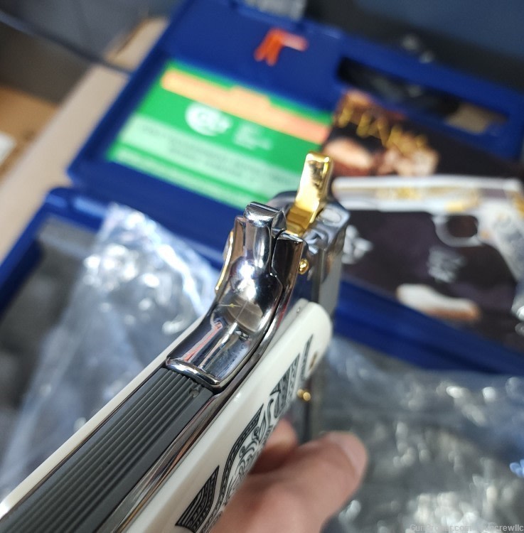 Colt SK Customs THE HAKA SS Stainless 24K Gold Polynesian 38 Super Layaway-img-15