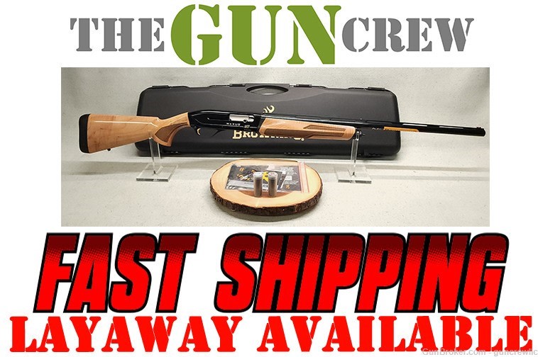 Browning Maxus II Hunter Maple 12Ga 011778204 12 Ga Gauge 28" Layaway-img-0
