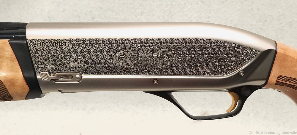 Browning Maxus II Ultimate Maple 12Ga 011777205 12 Ga Nickel 26" Layaway-img-11