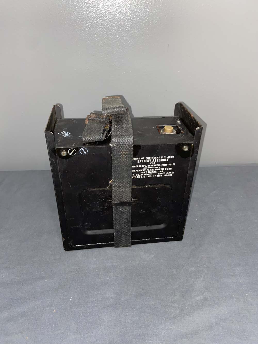  Battery Pack for M1 Carbine Infrared Sniperscope VTG 50’s US-img-2