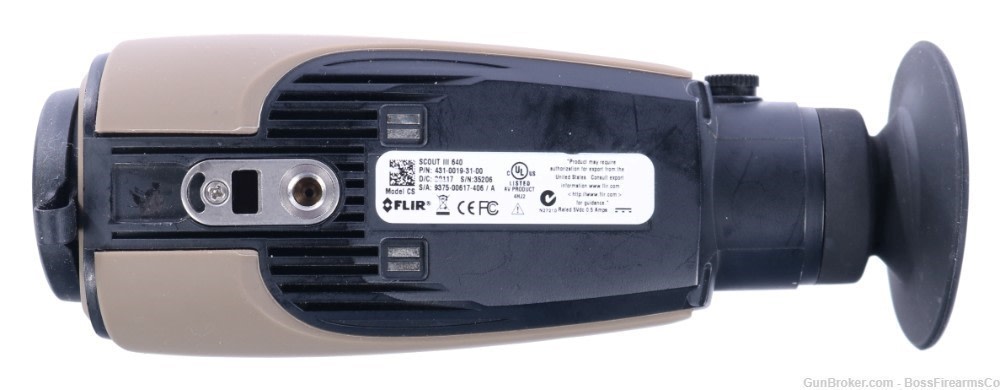 FLIR Scout III 640 Thermal Monocular FDE 431-0019-31-00- Used Like New (XX)-img-4