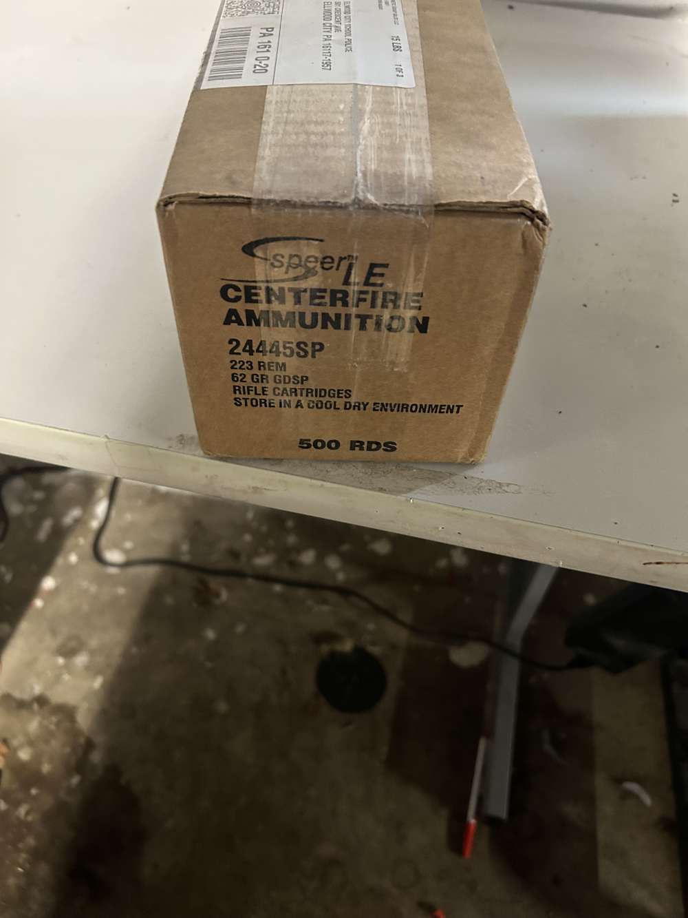 Speer Gold Dot .223 Rem 62gr Bonded Soft Point Duty Ammo LE Case of 500 | -img-0
