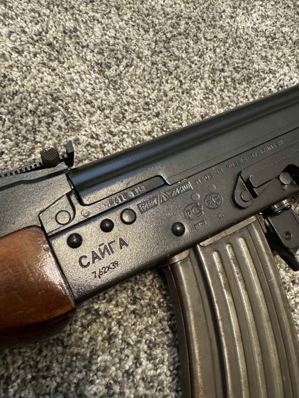 Saiga AK-47 AK103 Made In Russia 7.62x39mm -img-9