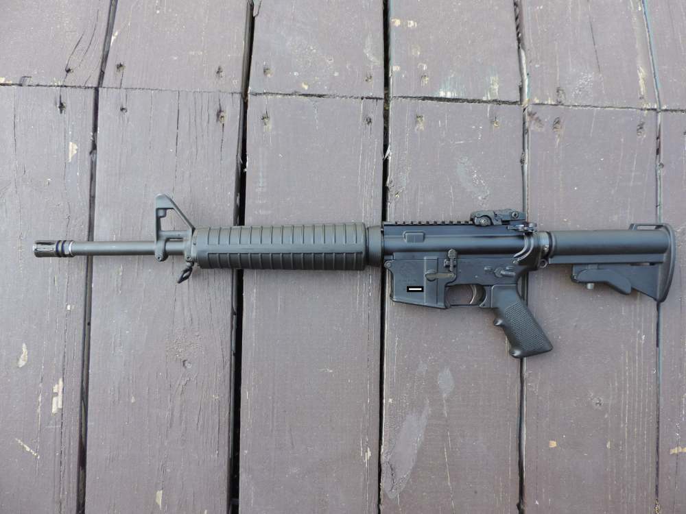 Armalite M15A2 rifle w/ LEO restricted markings-img-0