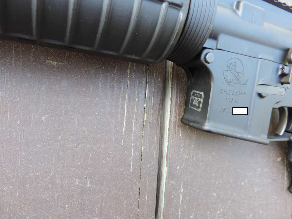 Armalite M15A2 rifle w/ LEO restricted markings-img-3