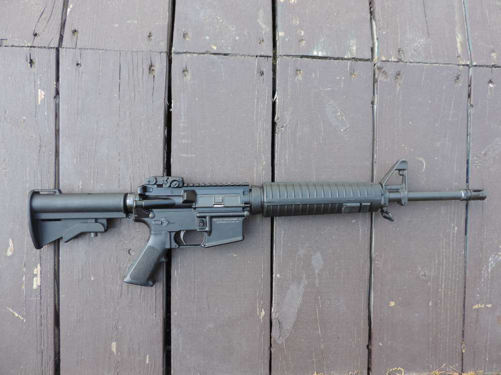 Armalite M15A2 rifle w/ LEO restricted markings-img-1