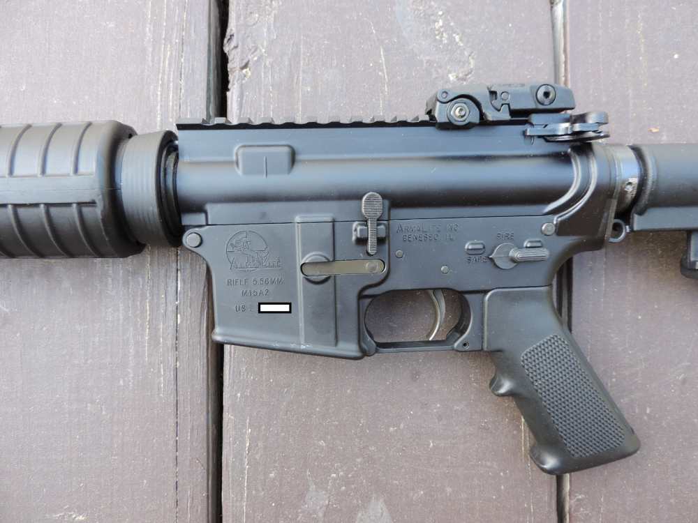 Armalite M15A2 rifle w/ LEO restricted markings-img-2