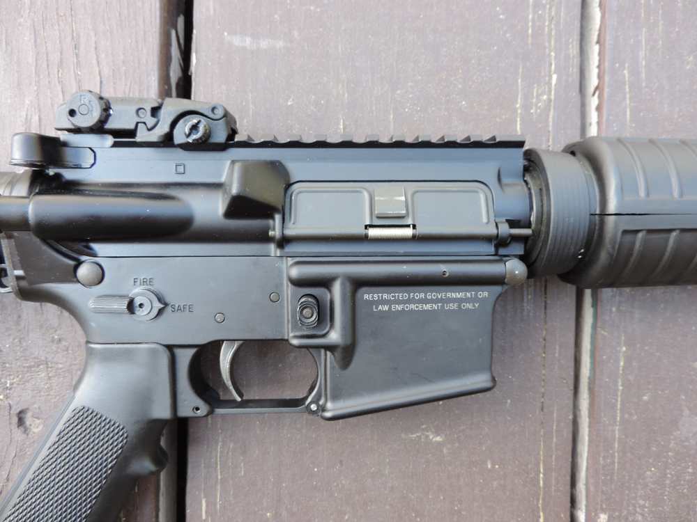 Armalite M15A2 rifle w/ LEO restricted markings-img-4