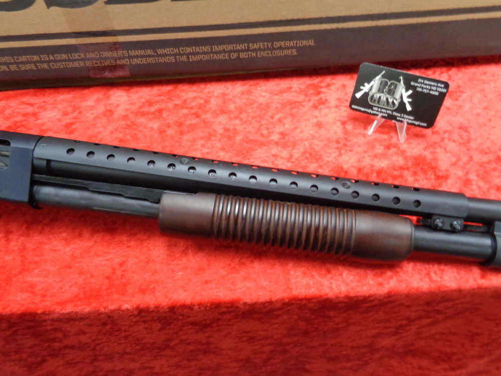 Mossberg Model 590 RETRO 12 Ga 18" Tactical Trench Riot Pump Action I TRADE-img-4