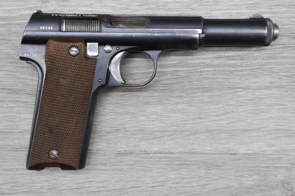 1945 Astra 600/43 9mm Pistol - West German Contract - Holster & 2 Mags-img-1