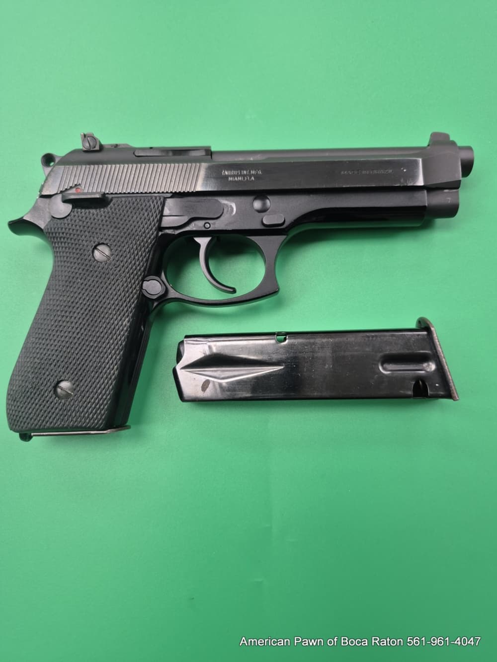 Taurus PT-99 AF 9MM 4.9" (DA/SA) Full-Size Semi-Automatic Pistol 15-Rounds-img-2