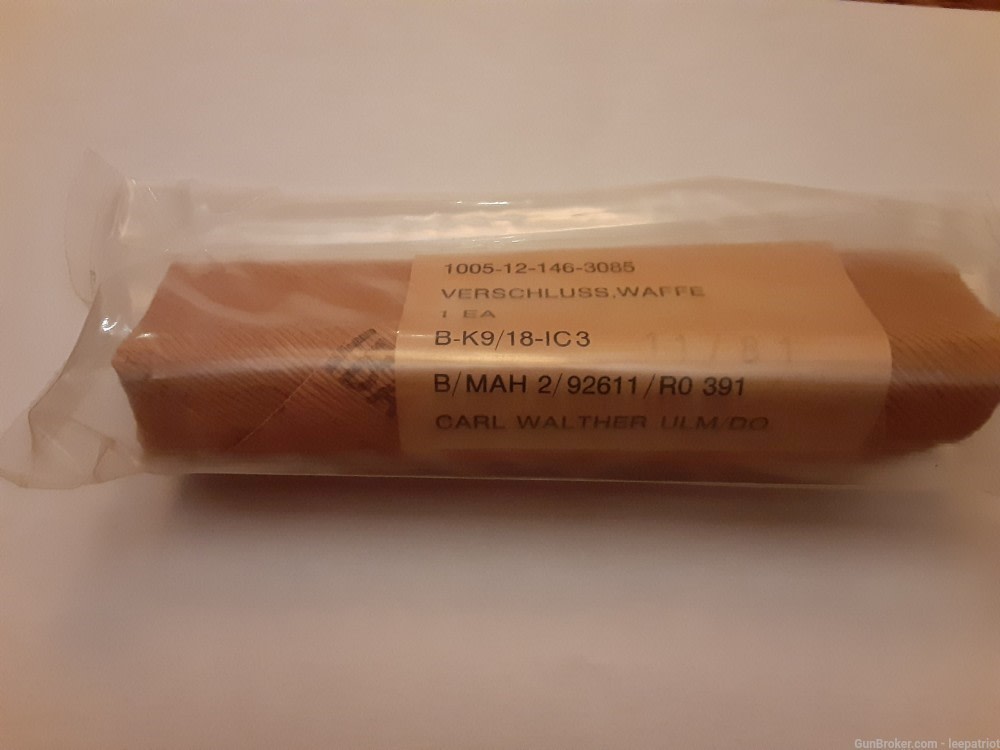 BRAND NEW Old Stock Post War Walther P38 P1 Slide Collector Condition  1981-img-0