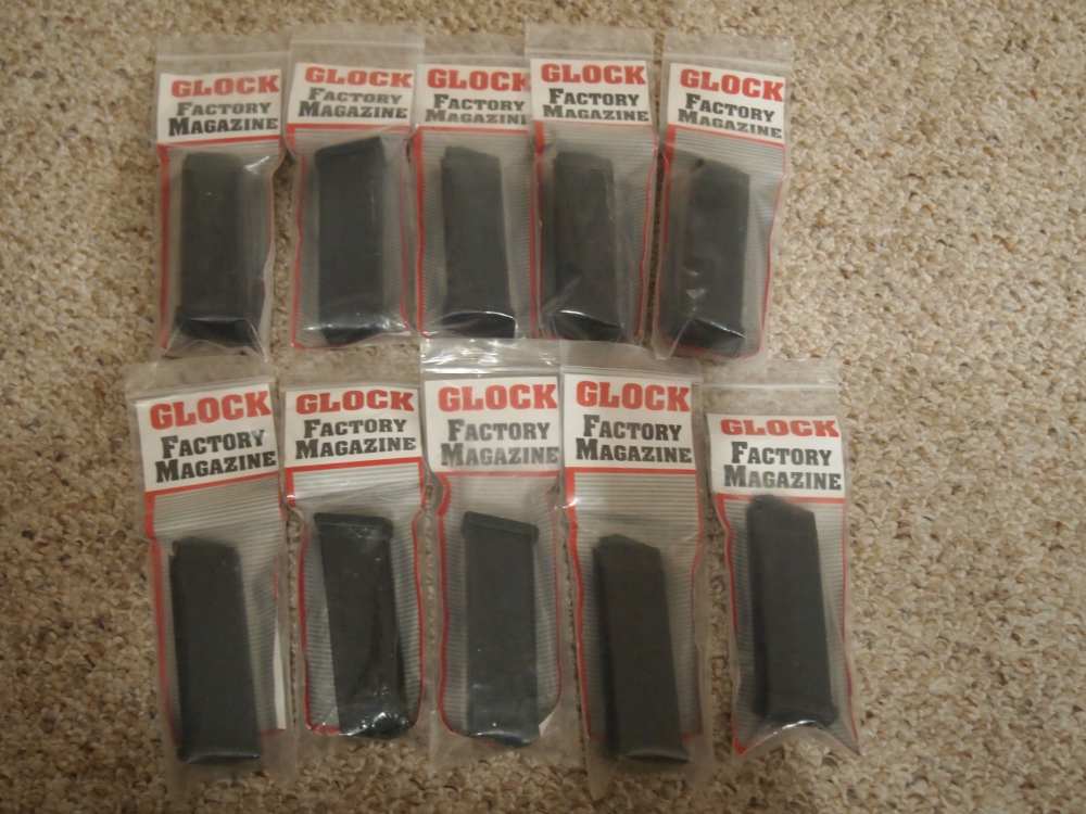 Ten Glock 23 Factory Magazines in original wrapper-img-0