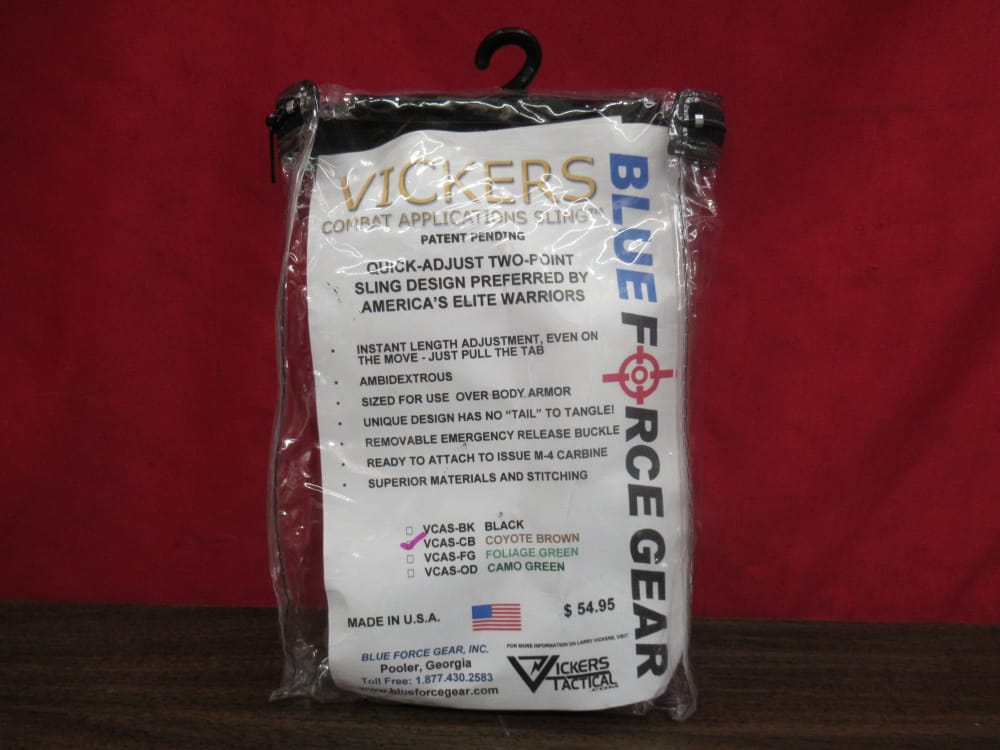 Blue Force Gear Vickers 2 Point Quick Adjust Sling Coyote Brown-img-0