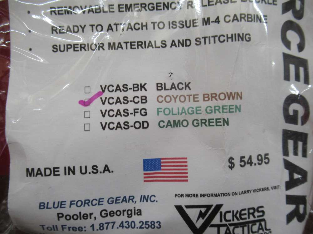 Blue Force Gear Vickers 2 Point Quick Adjust Sling Coyote Brown-img-2
