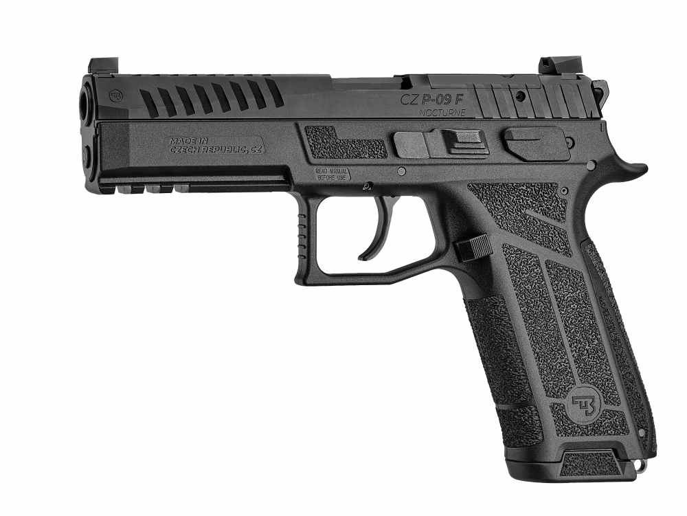 CZ P-09 F Nocturne 01670 10+1 Optic Ready Omega Trigger 9mm P09 4.5"-img-0