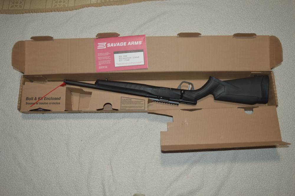 NIB Savage B17 FV-SR 17 HMR 16" Threaded Muzzle 2 Magazines Bolt Action-img-23