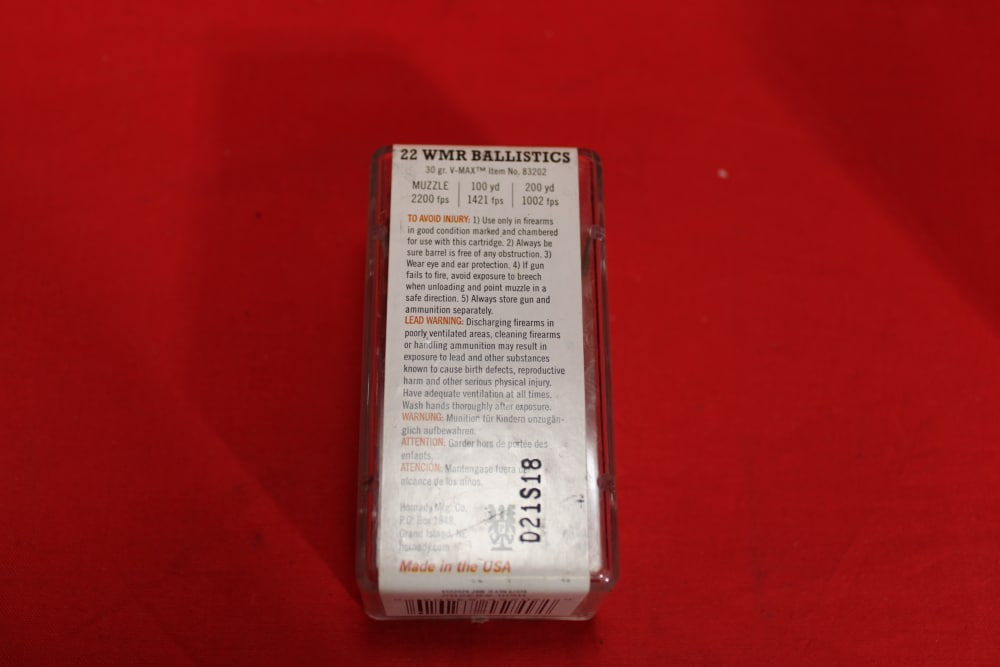 1000 22 MAGNUM HORNADY V-MAX CCI GAMEPOINT 22 WMR 1000 ROUNDS CHEAP-img-9