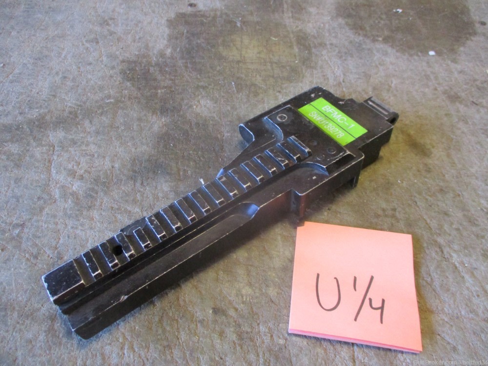Used Railed Topcover, Stripped, for M240 Machine Gun-img-0