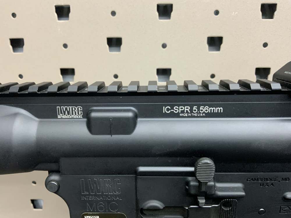 LWRC IC-SPR 5.56 16" Blk Special Purpose Rifle ICR5B16SPR-img-3