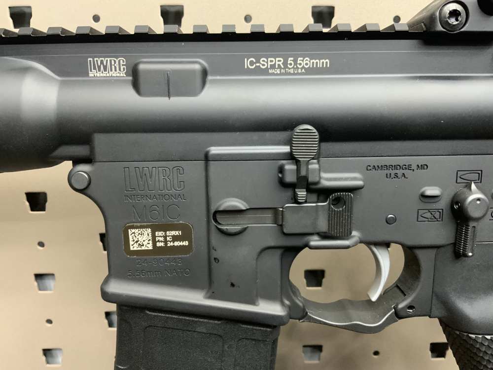 LWRC IC-SPR 5.56 16" Blk Special Purpose Rifle ICR5B16SPR-img-1