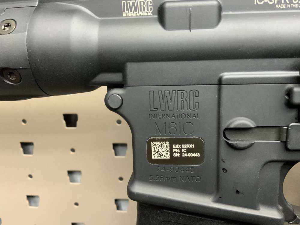 LWRC IC-SPR 5.56 16" Blk Special Purpose Rifle ICR5B16SPR-img-2